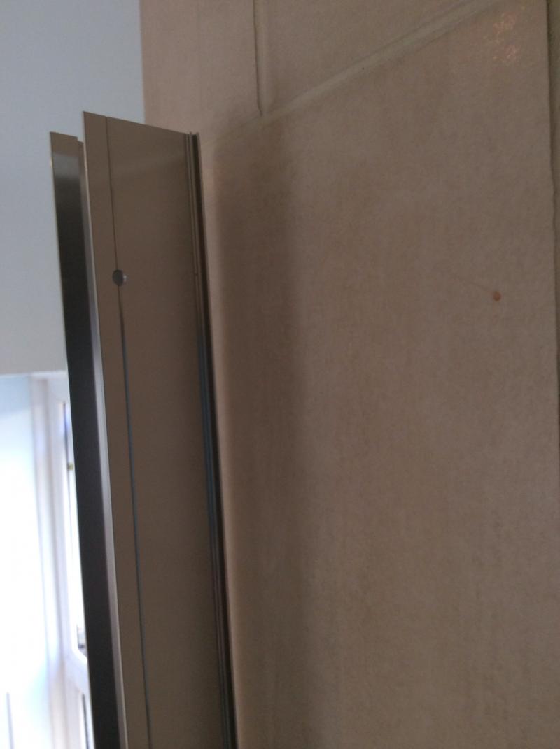 Fitting A Glass Shower Screen To An Uneven Wall Diynot Forums