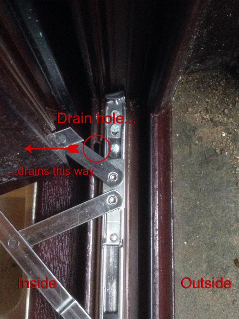 Leaking inwardsopening UPVC windows what to do? DIYnot Forums