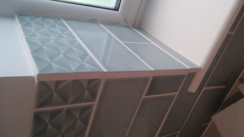 Tile Trim Not Needed Diynot Forums, How To Tile Outside Corners Without Trim
