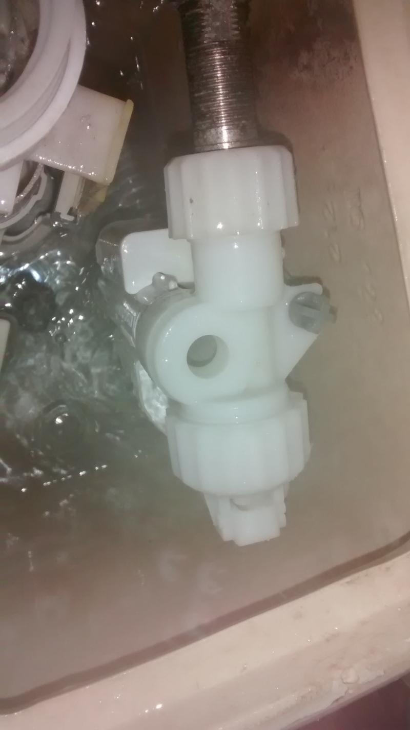 Push button cistern not filling quickly. Can I fix it myself DIYnot