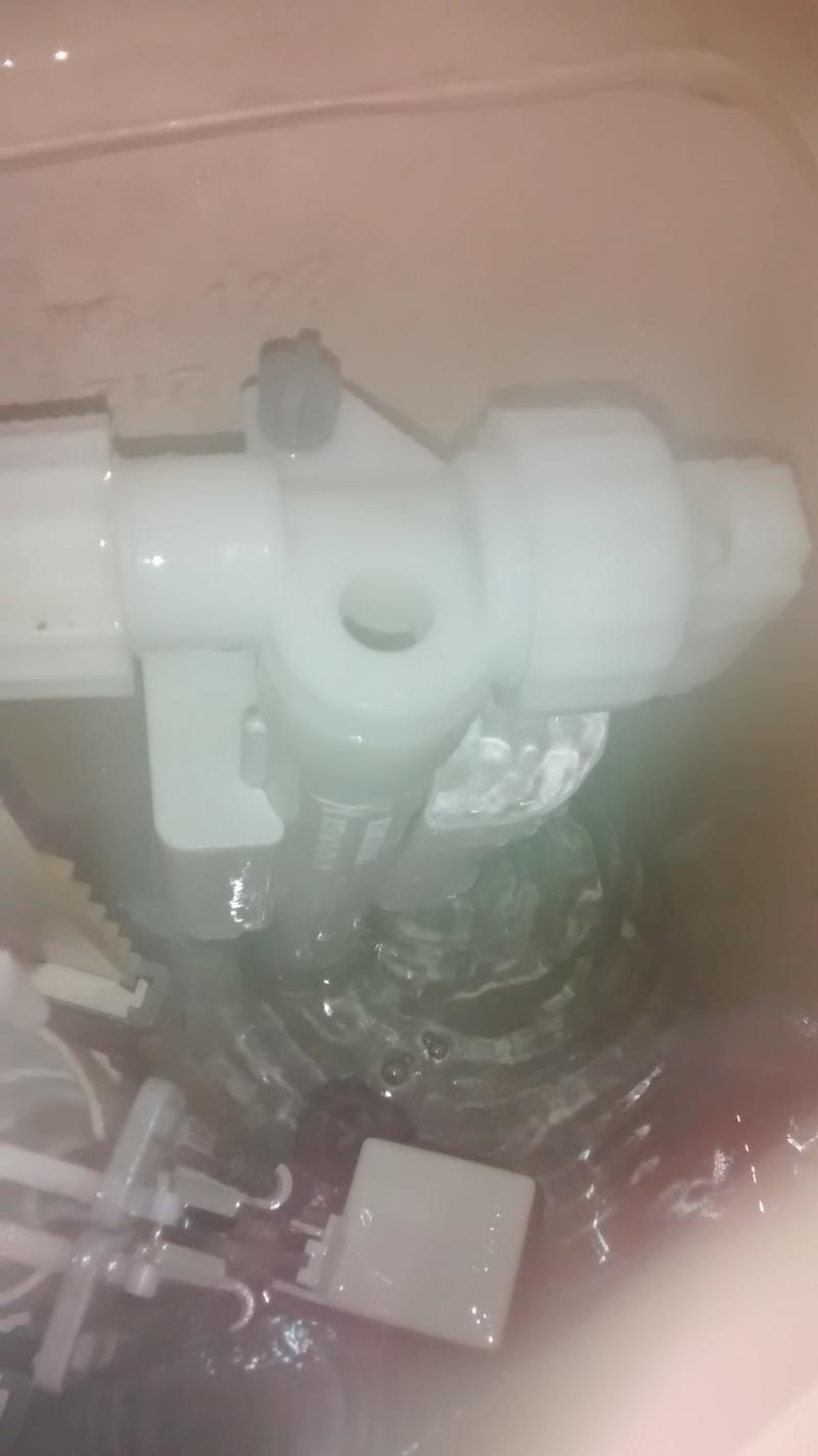 Push button cistern not filling quickly. Can I fix it myself DIYnot