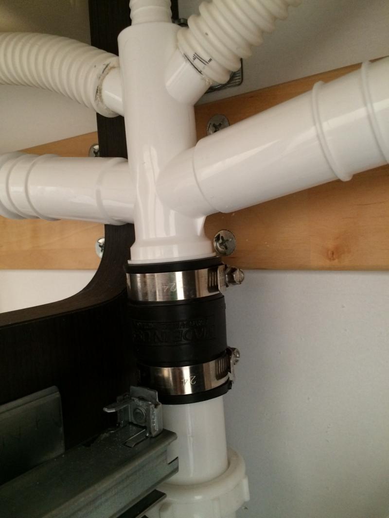 odd waste pipe size ikea sink Page 2 DIYnot Forums