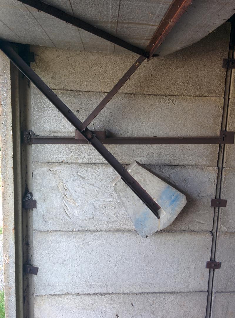 Removing counterweighted (by concrete blocks) garage door DIYnot Forums