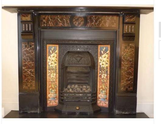 Slate Faux Marble Fireplace What, What Paint To Use On Slate Fireplace