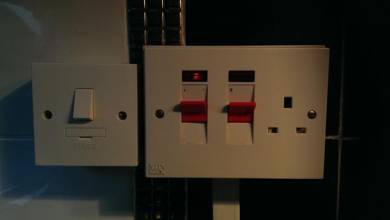 mk cooker switch with socket