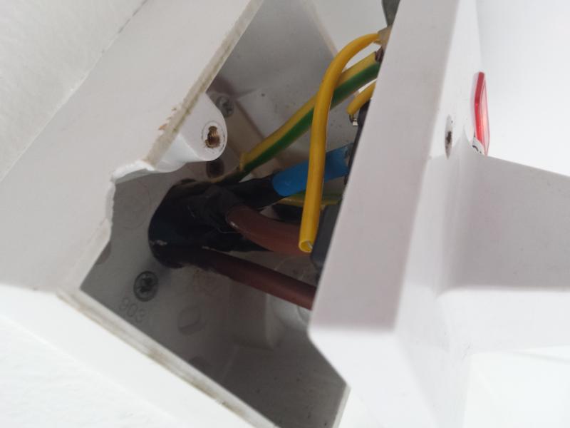 8.5 kw shower pull switch cables melted DIYnot Forums