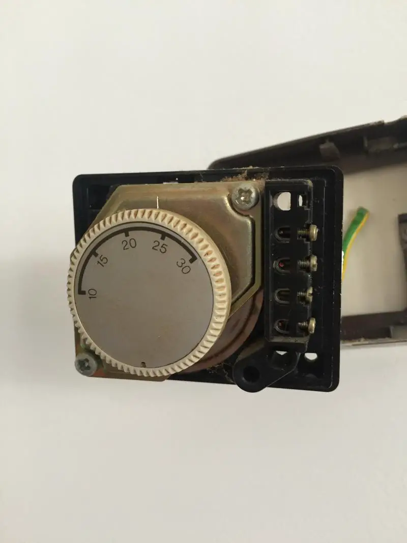 Replace old Honeywell thermostat with Horstmann HRFS1 | DIYnot Forums