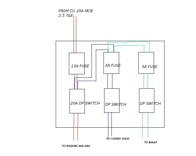 Kitchen Grid Switch Wiring Diagram UK