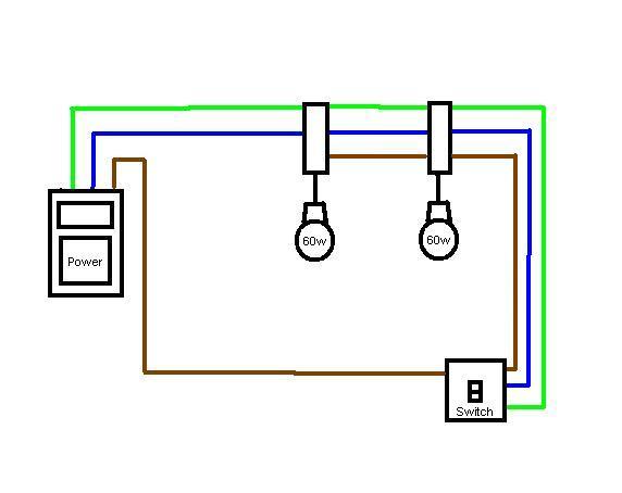 Lighting circuit for two lamps | DIYnot Forums