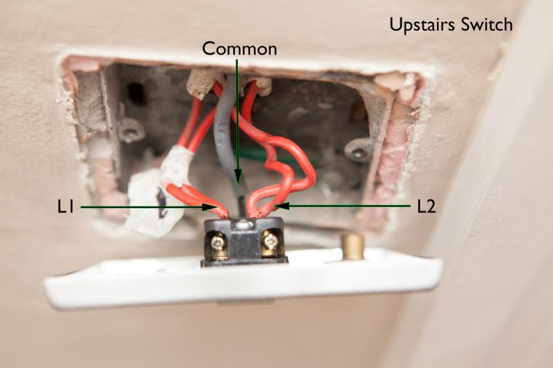 Upstairs Light Switch