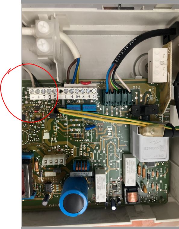 Vaillant Control Board