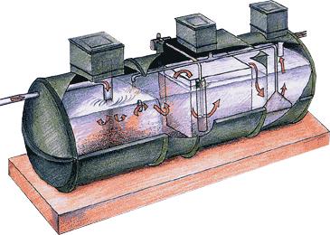 Valence Sewage Treatment Plant 100 persons