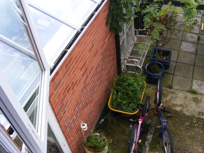 VIEW FROM FRENCH DOOR ROOM