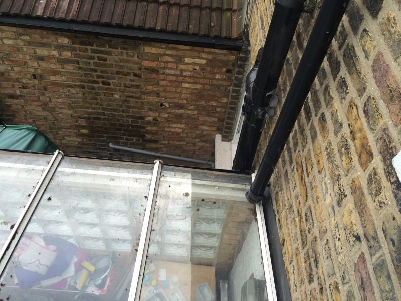 View from upstairs window