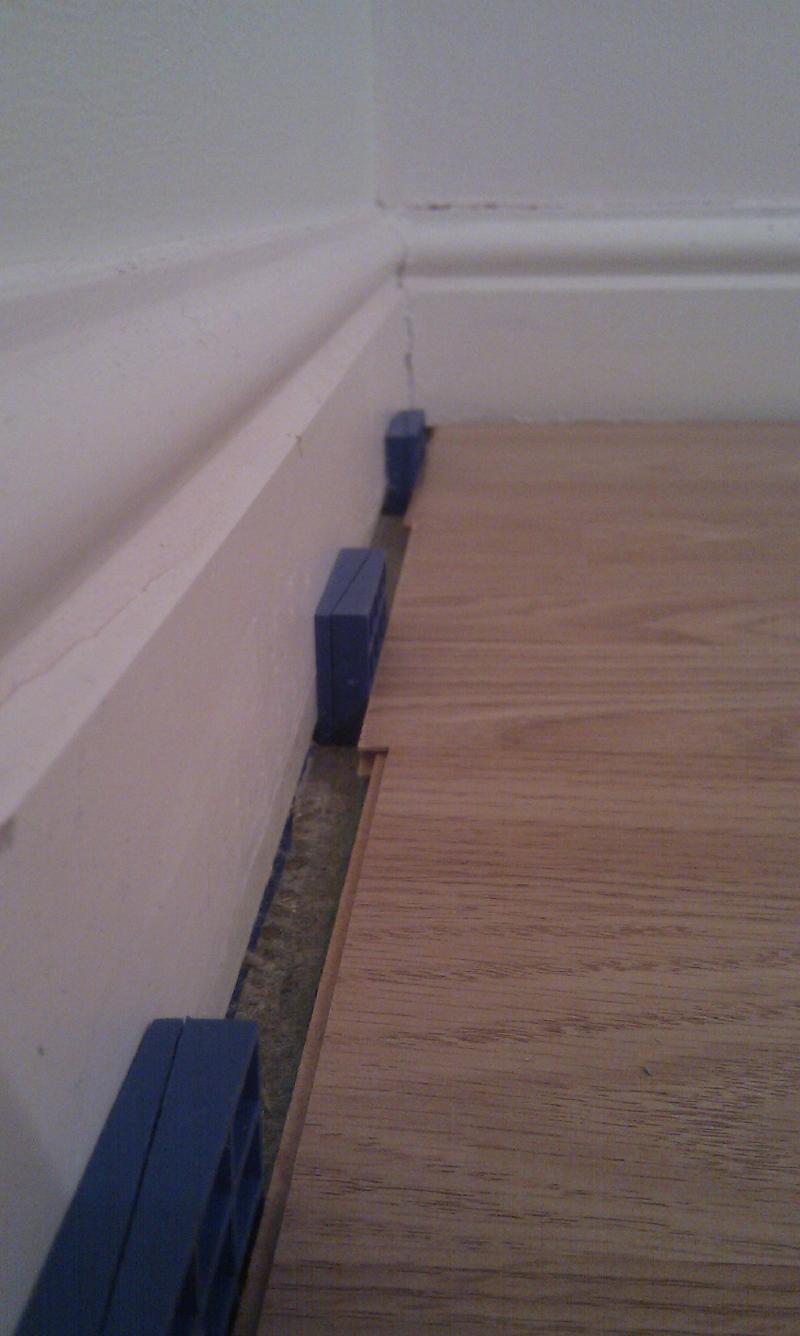 Wall is not straight