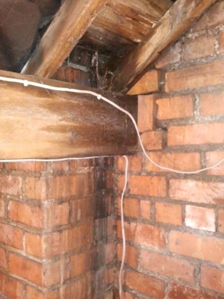 Wet purlin, wet brick work