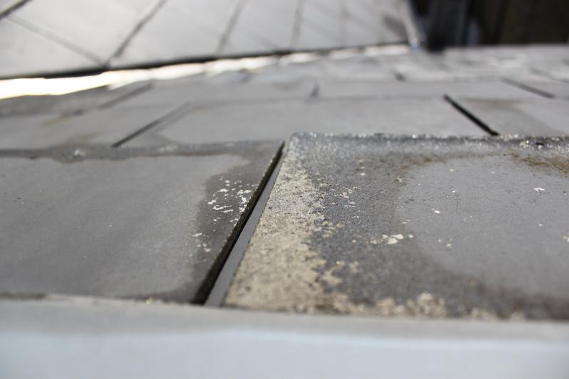 When you pour water on...