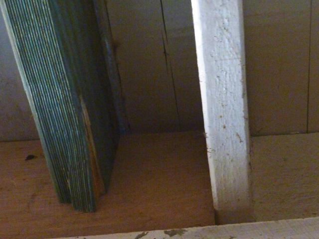 Where shower base ends