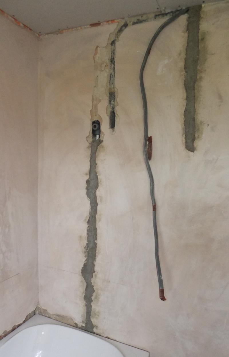 Where the shower is going