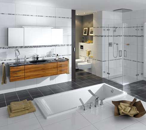 White Electric Showers