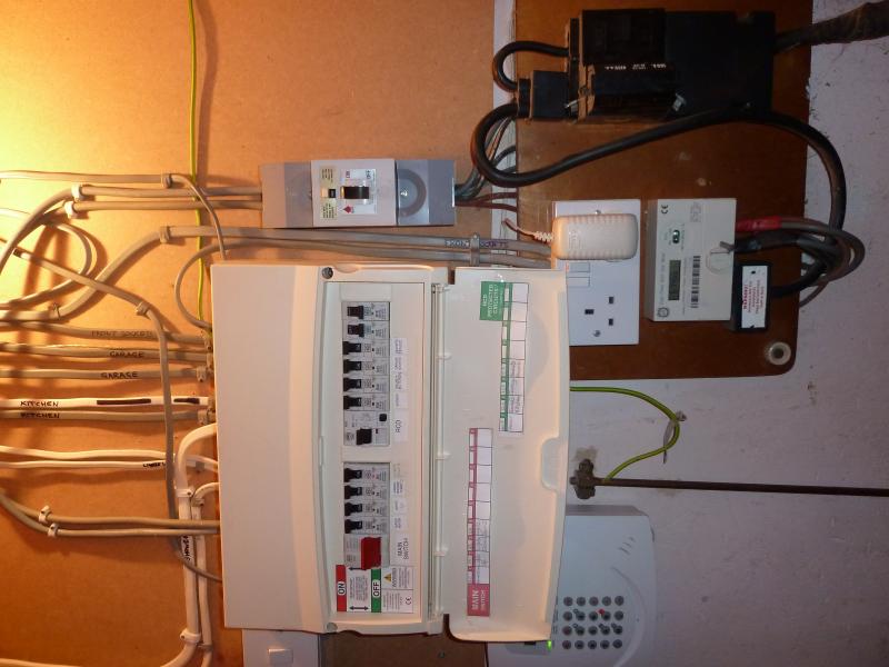 Wide angle view under my stairs.