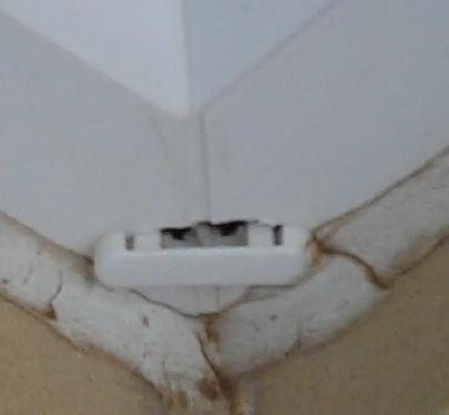 Window hole from above