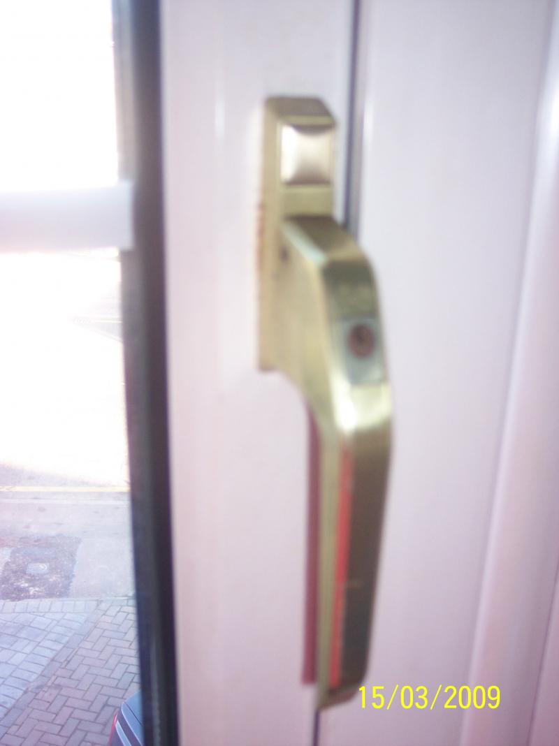 Window lock closed