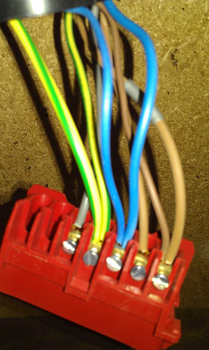 wiring in sensor socket