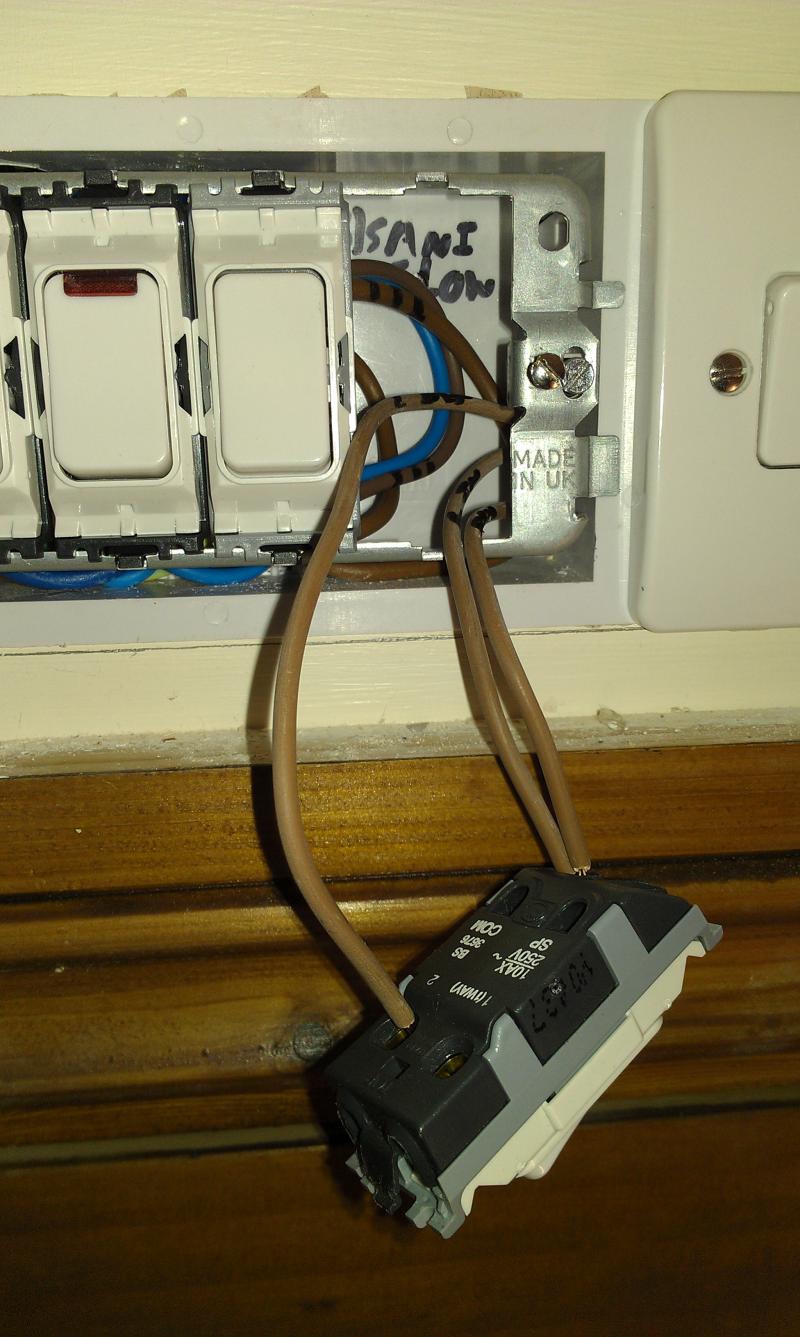 Wiring Lights Override Switch