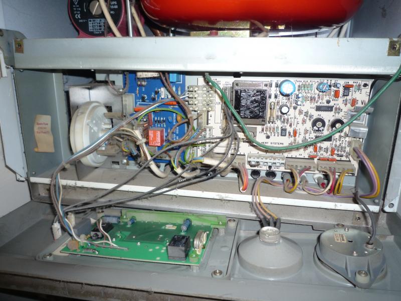 Worcester 230 with front panel removed