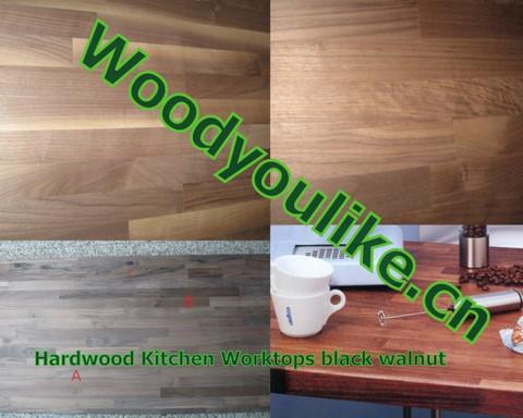 Worktops Am. Black Walnut wood block Worktops Am.