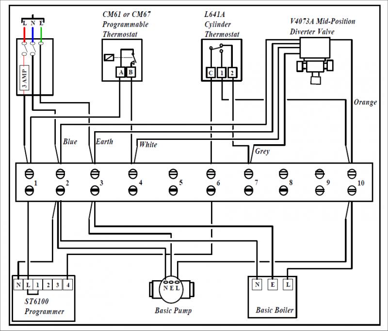 Y plan wiring connections