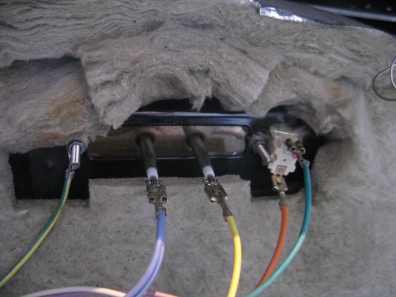 Zanussi grill connections.